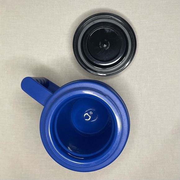 Stanley 17oz Insulated Food Jar Soup Mug w Handle Lid & Sliding Spoon Blue - Picture 9 of 10